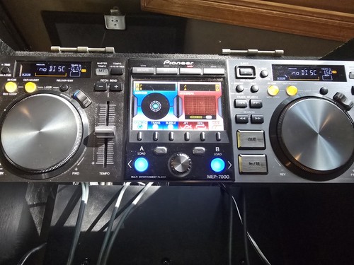 Pioneer mep 7000 deck dj - pioneer, mep-7000